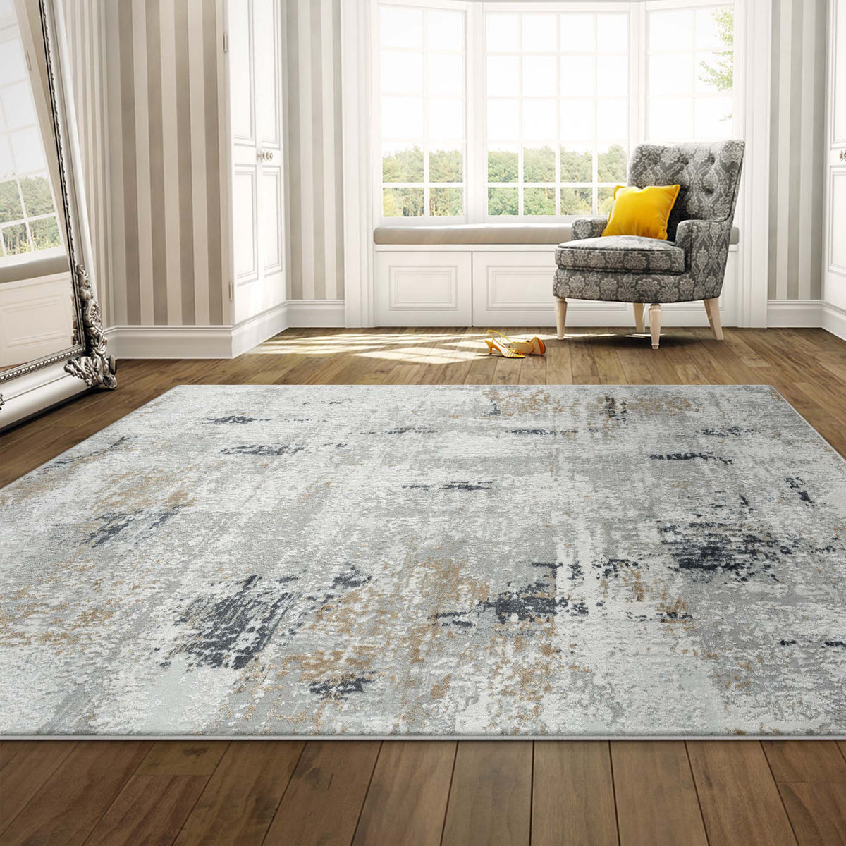Portland 101 Grey Rug