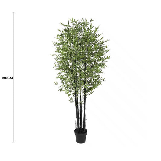 Premium Potted Artificial Black Bamboo Tree UV Resistant 180cm - Image 2
