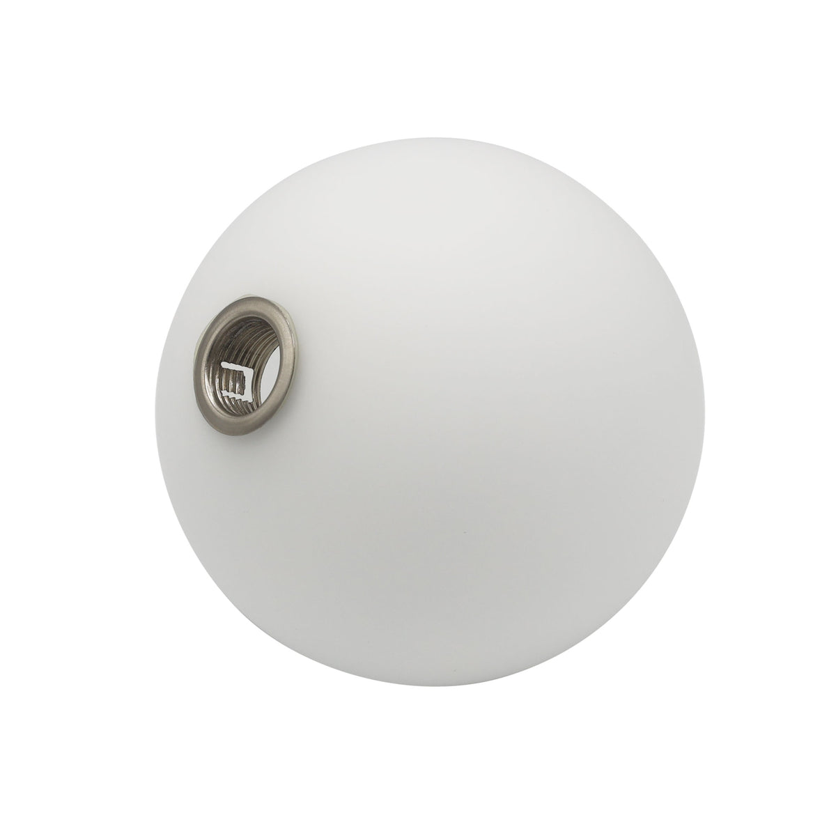 Opal Matt Glass with Metal Thread - Threaded Replacement Glass