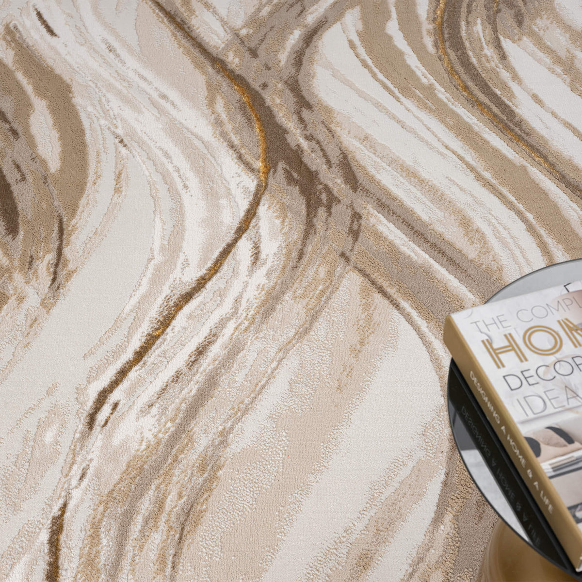 Relic 510 Gold Modern Rug
