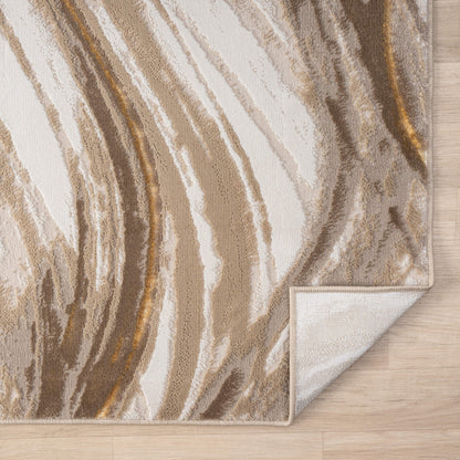 Relic 510 Gold Modern Rug