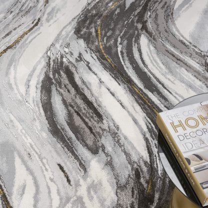 Relic 510 Slate Modern Rug