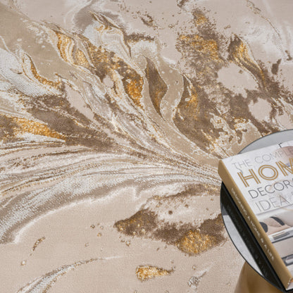 Relic 515 Gold Modern Rug