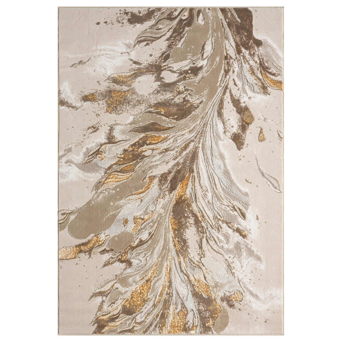 Relic 515 Gold Modern Rug