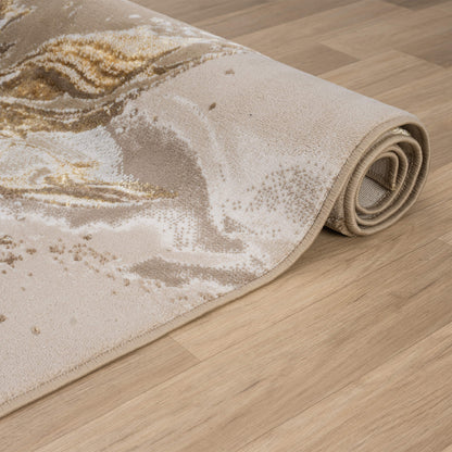 Relic 515 Gold Modern Rug