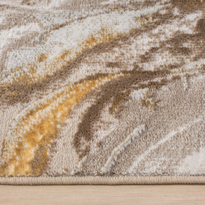 Relic 515 Gold Modern Rug