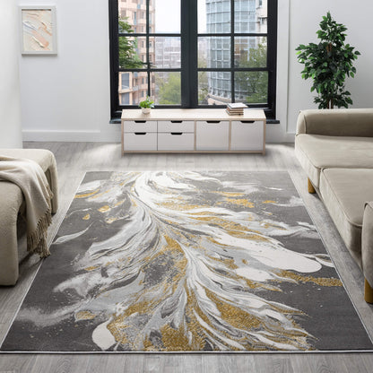 Relic 515 Slate Modern Rug