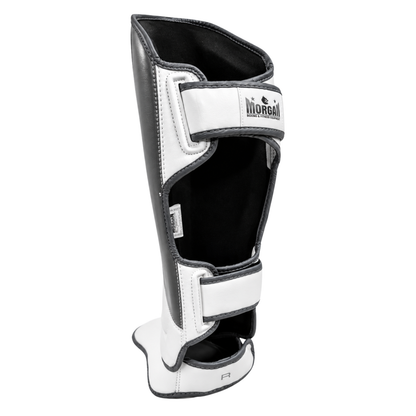 Morgan White Knight Shin & Instep Protectors