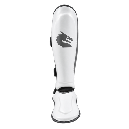 Morgan White Knight Shin & Instep Protectors