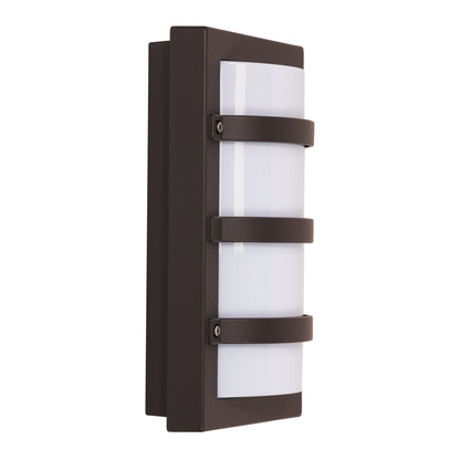 IP65 Premium Outdoor Bulkhead 32x18cm - Trio Graphite