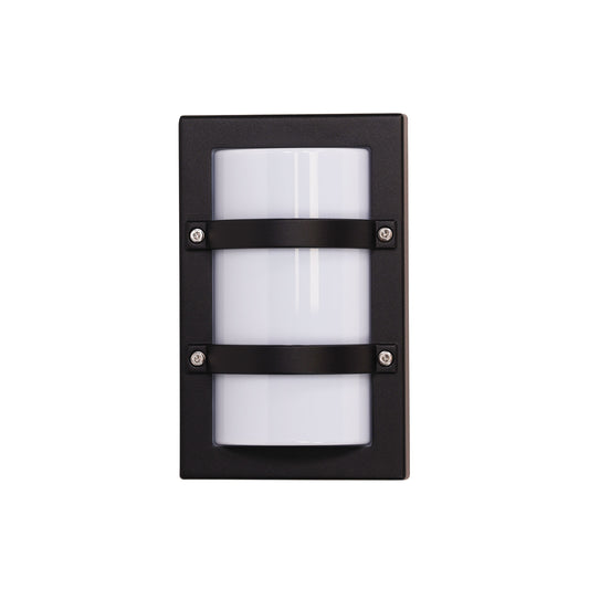 IP65 Premium Outdoor Bulkhead - Trio Mini Black
