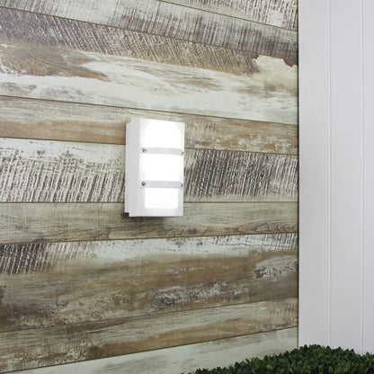 IP65 Premium Outdoor Bulkhead - Trio Mini White