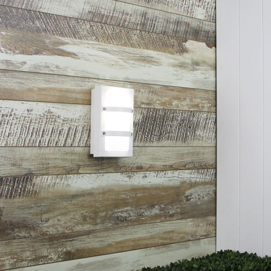 IP65 Premium Outdoor Bulkhead - Trio Mini White