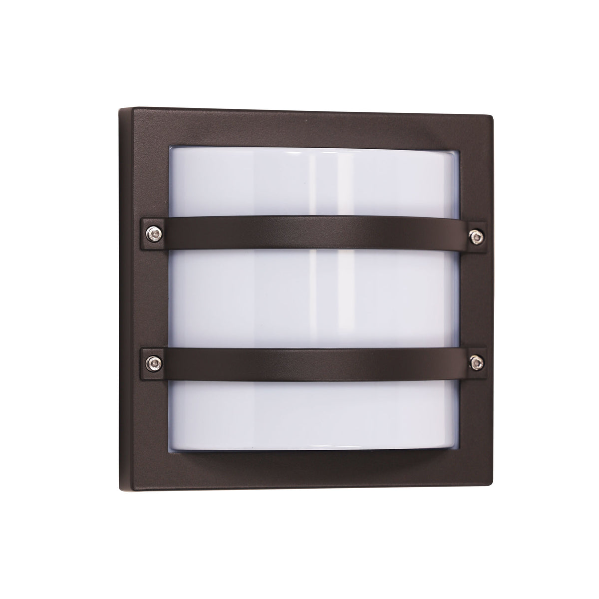 IP65 Premium Outdoor Bulkhead 24x24cm - Largo Graphite