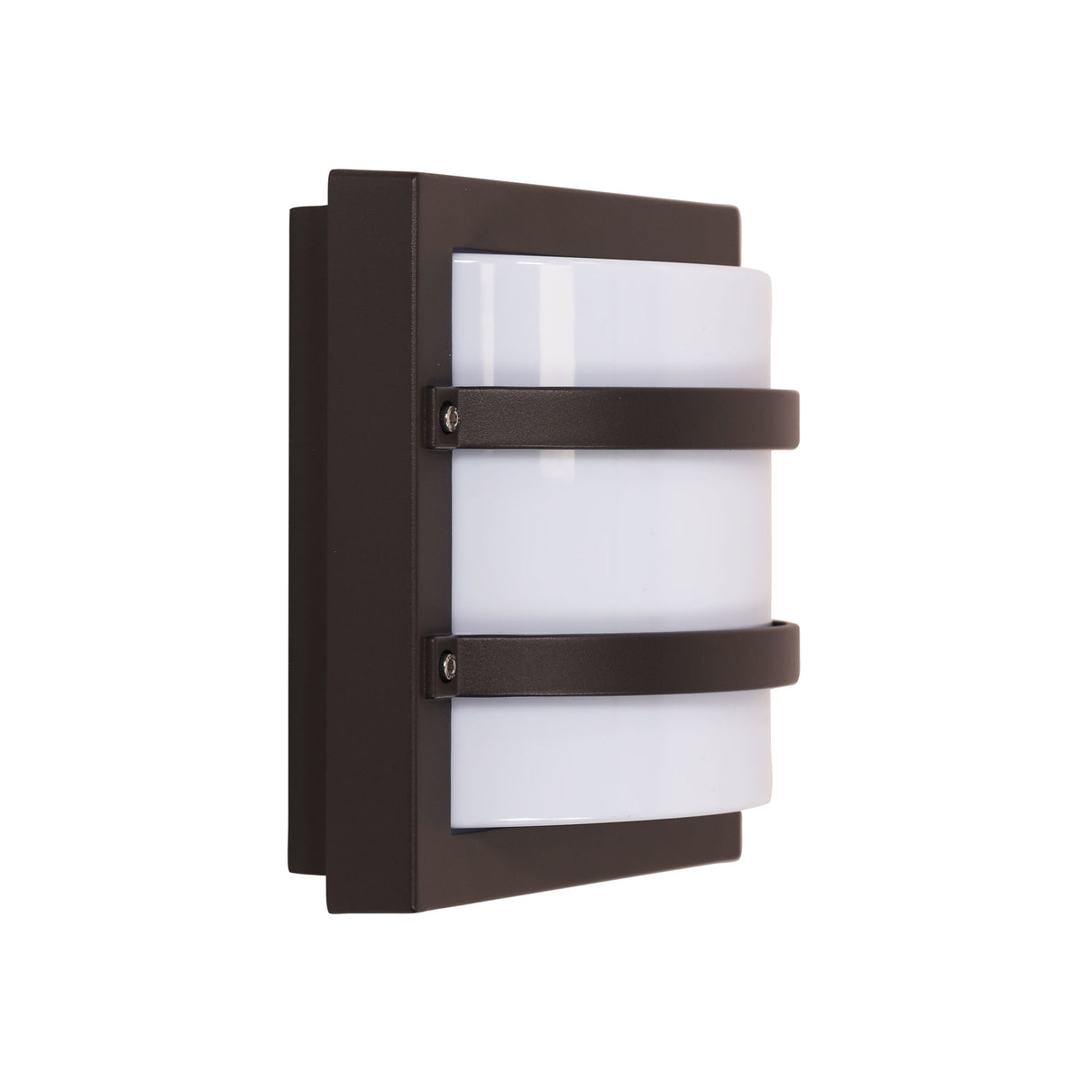 IP65 Premium Outdoor Bulkhead 24x24cm - Largo Graphite