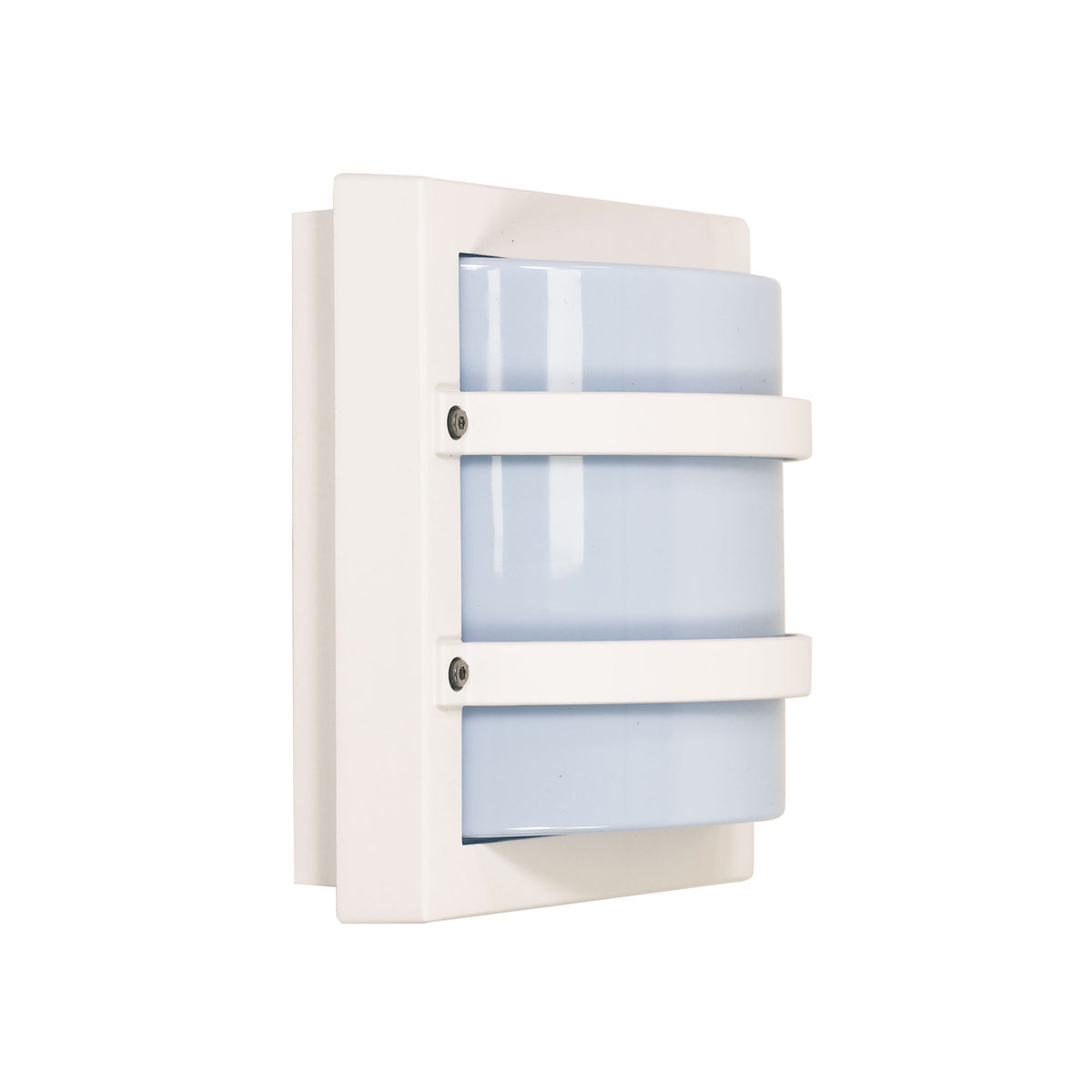 IP65 Premium Outdoor Bulkhead 24x24cm - Largo White