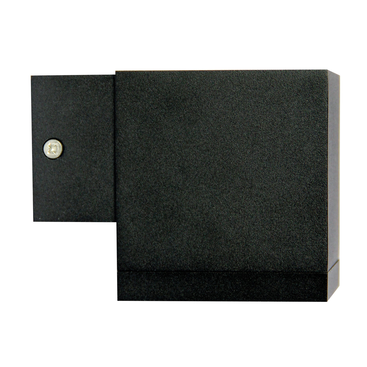 Sg Quality Outdoor Wall Light in Black - Kube Single Black