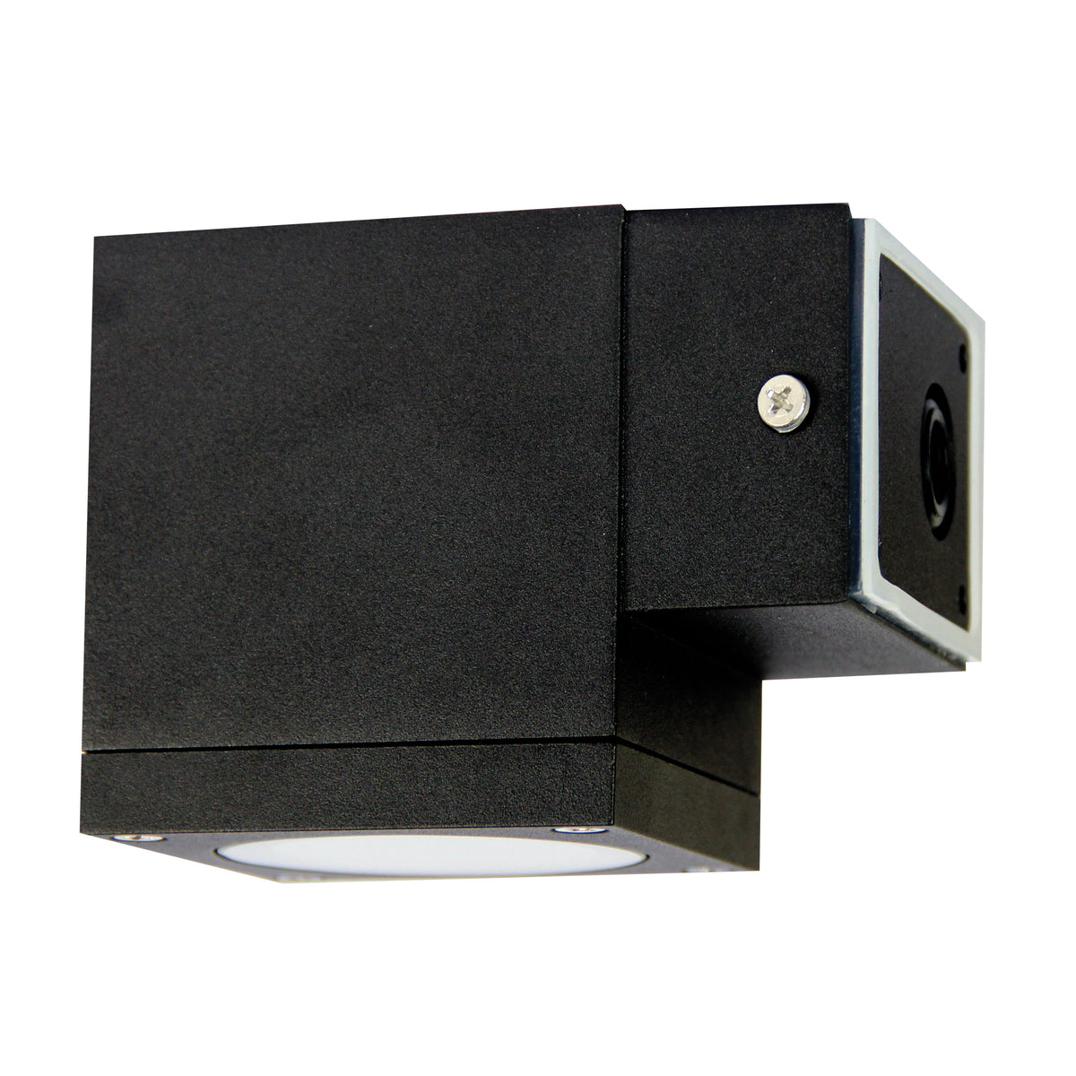 Sg Quality Outdoor Wall Light in Black - Kube Single Black