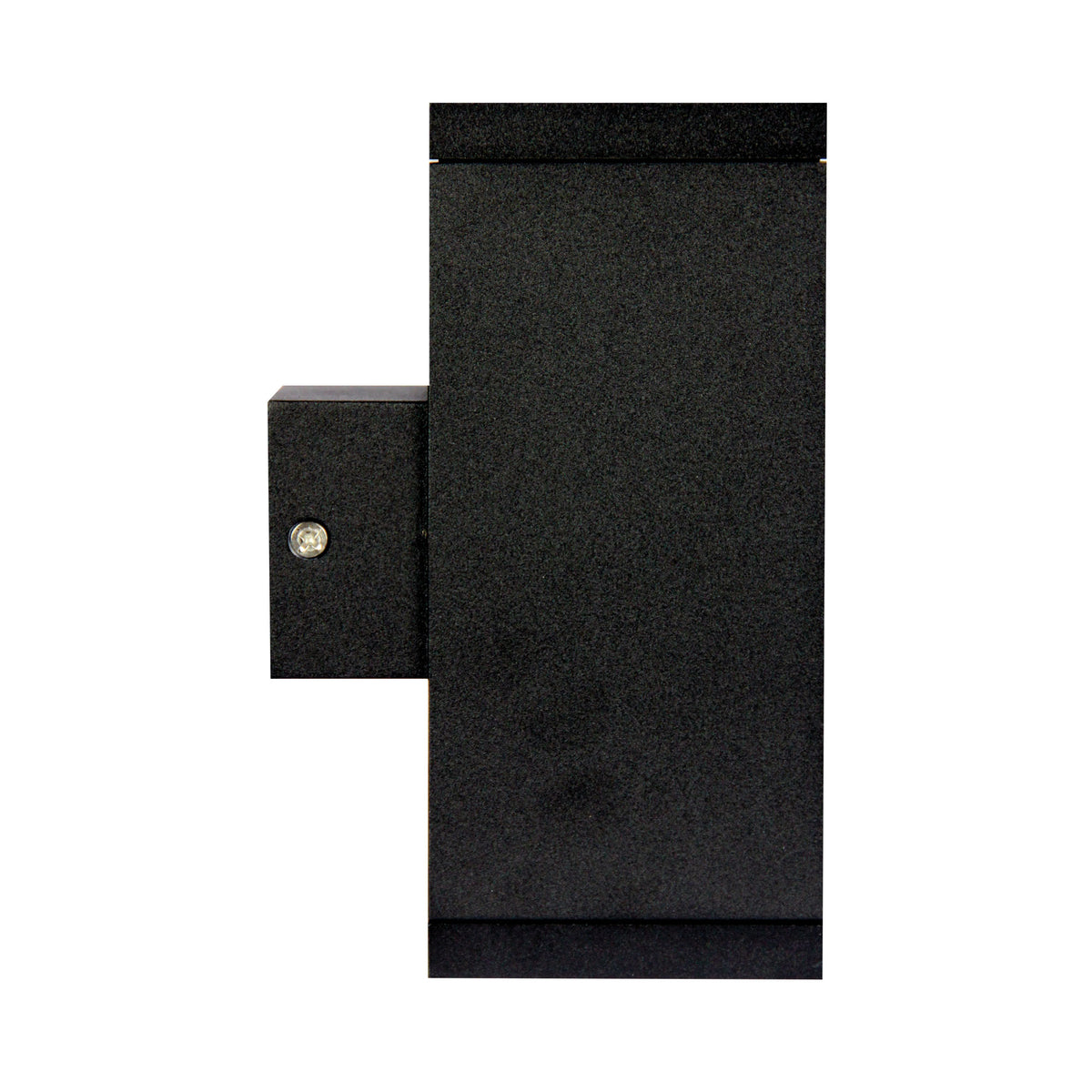 Sg Quality Outdoor Wall Light in Black - Kube Twin Black
