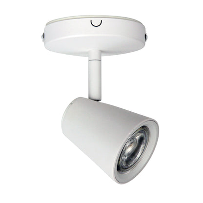 LED Ready GU10 Adjustable Spotlight - Zoom 1 Light