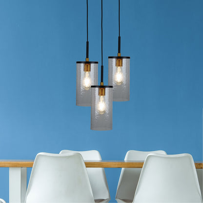 3 Light Multi Drop Pendant - Raymont 3LT Pendant