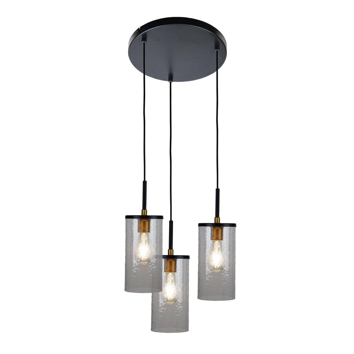 3 Light Multi Drop Pendant - Raymont 3LT Pendant
