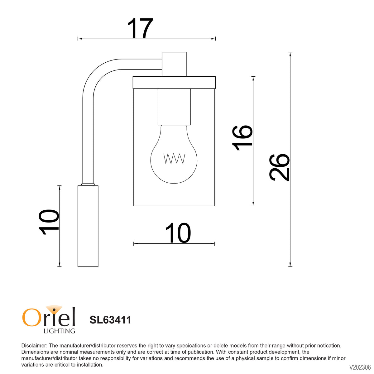 Wall Light - Raymont Wall Light