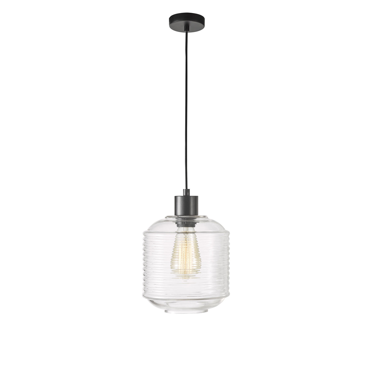 Single Clear Glass Pendant - Marconi.18