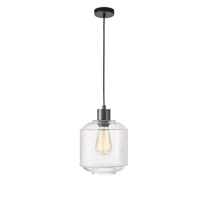 Single Clear Glass Pendant - Marconi.18