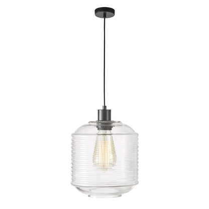 Single Clear Glass Pendant - Marconi.25