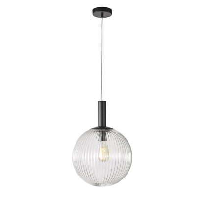 Single Clear Glass Pendant - Legarno.30