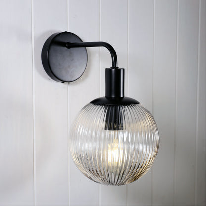 Clear Glass Wall Sconce - Legarno Wall