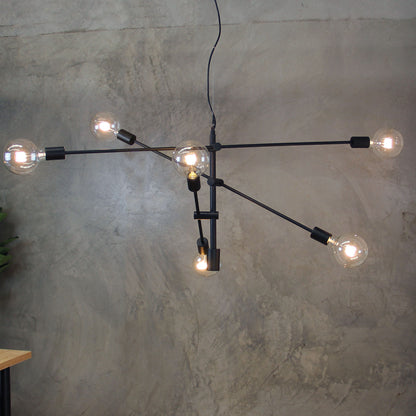 Large Contemporary Pendant - Chelsea.120 Black
