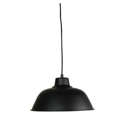 Retro Industrial Pendant Black - Forge 300