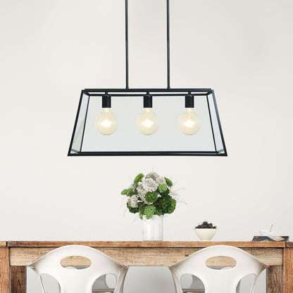 3-light 70cm Urban Retro Pendant - Eaton 70