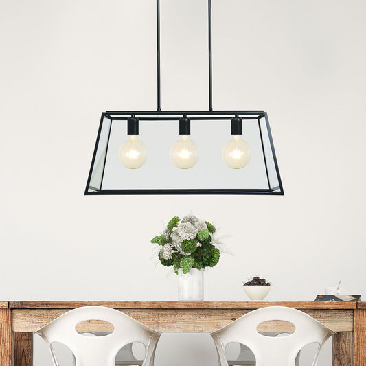 3-light 70cm Urban Retro Pendant - Eaton 70