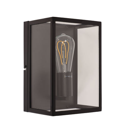 Urban Retro Wall Light with Clear Glass - Eaton Wall