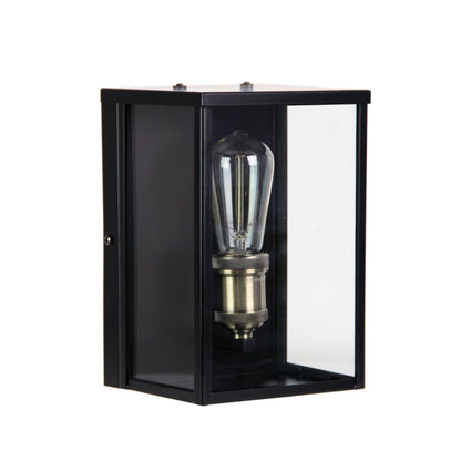 Hamptons Style Outdoor Wall Sconce - Oakland Black