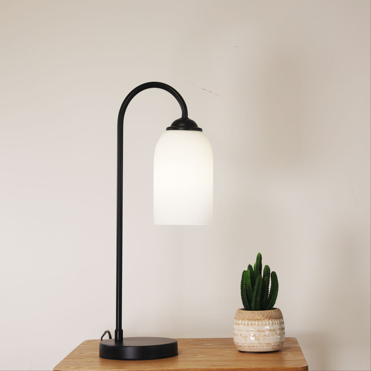 Opal Matt Glass Table Lamp - Arlington Table