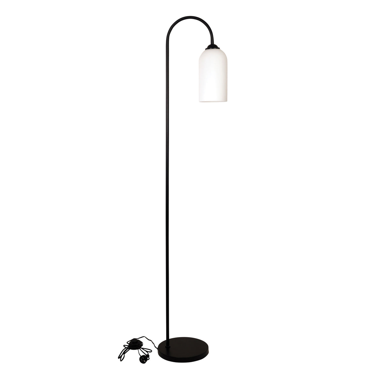 Opal Matt Glass Floor Lamp - Arlington Floor