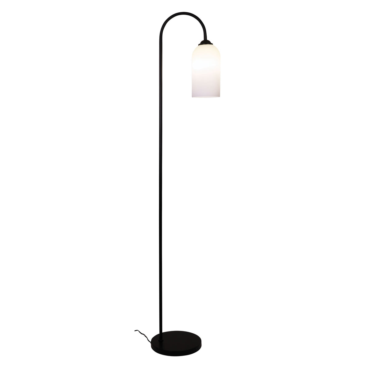 Opal Matt Glass Floor Lamp - Arlington Floor