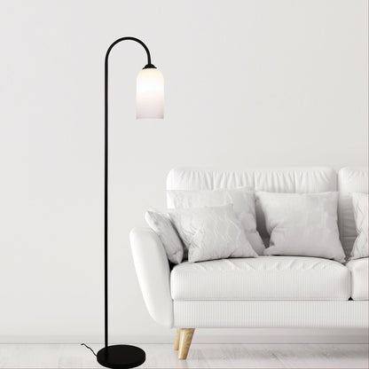 Opal Matt Glass Floor Lamp - Arlington Floor