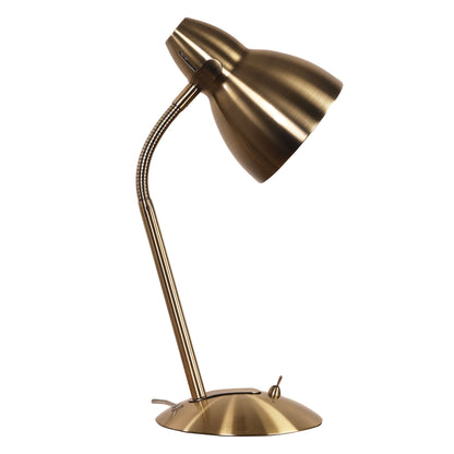 Classic Gooseneck Task Lamp - Trax Antique Brass