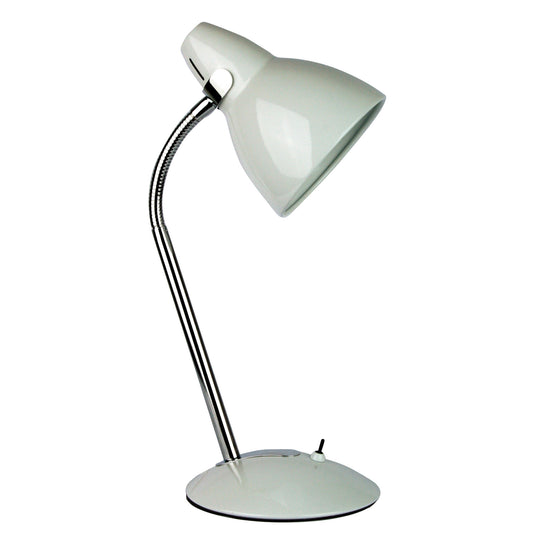 Classic Gooseneck Task Lamp - Trax White