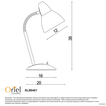 Classic Gooseneck Task Lamp - Trax Sage Green