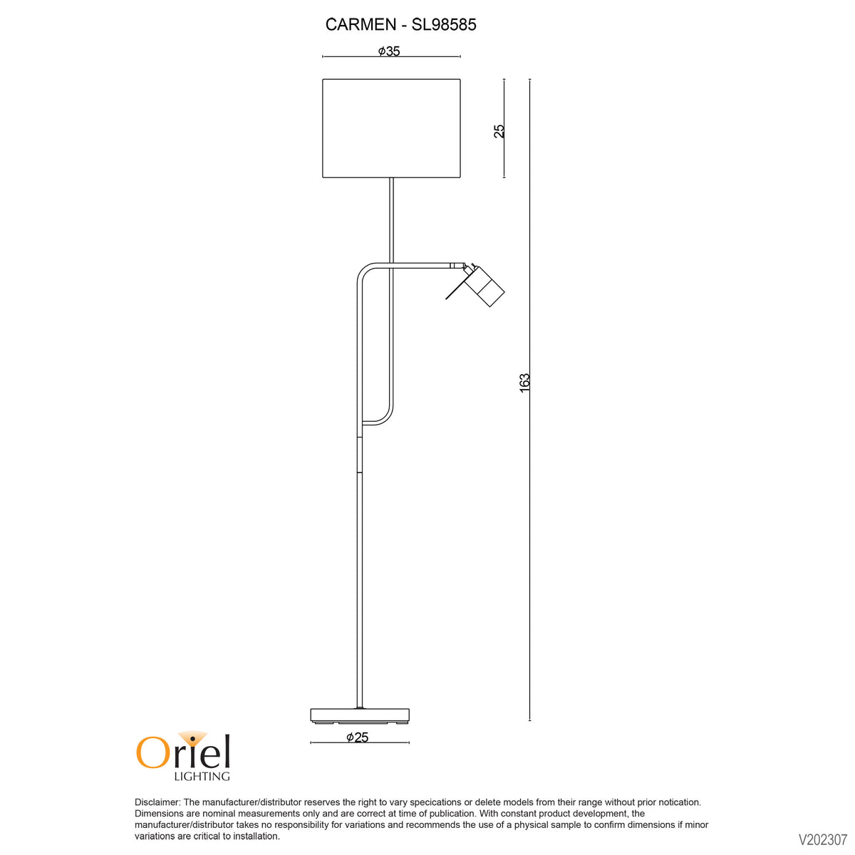 Floor Lamp with Child - Carmen