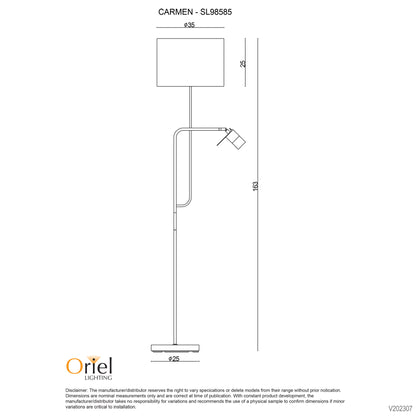 Floor Lamp with Child - Carmen