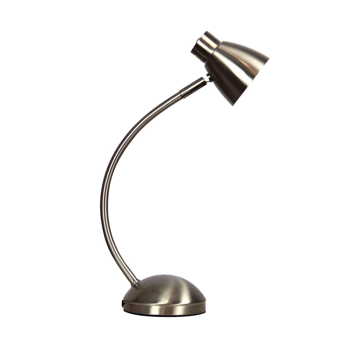 On-Off Brushed Chrome Touch Lamp - Nex Brushed Chrome