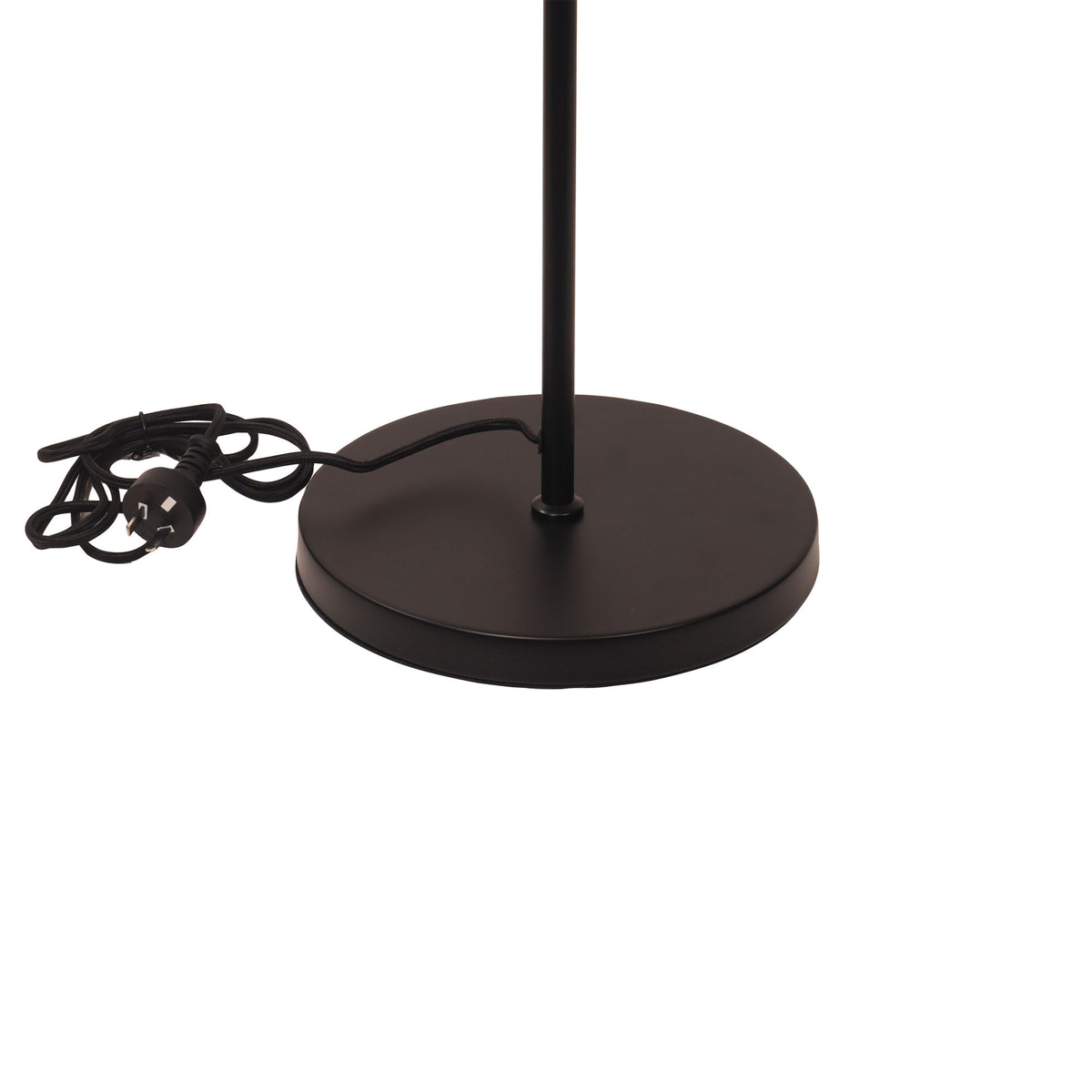 Mid-Century Task Lamp Black - Ari Twin Floor Bk