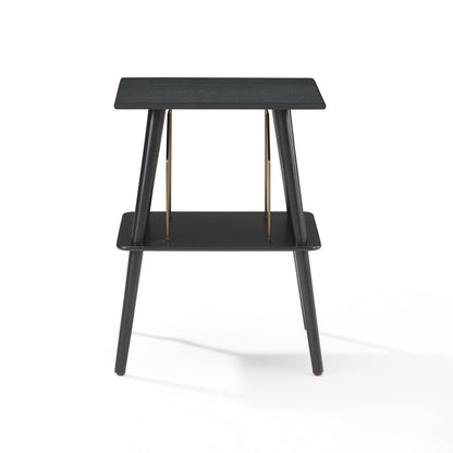 Crosley Voyager Bluetooth Portable Turntable + Crosley Turntable Stand Bundle - Black